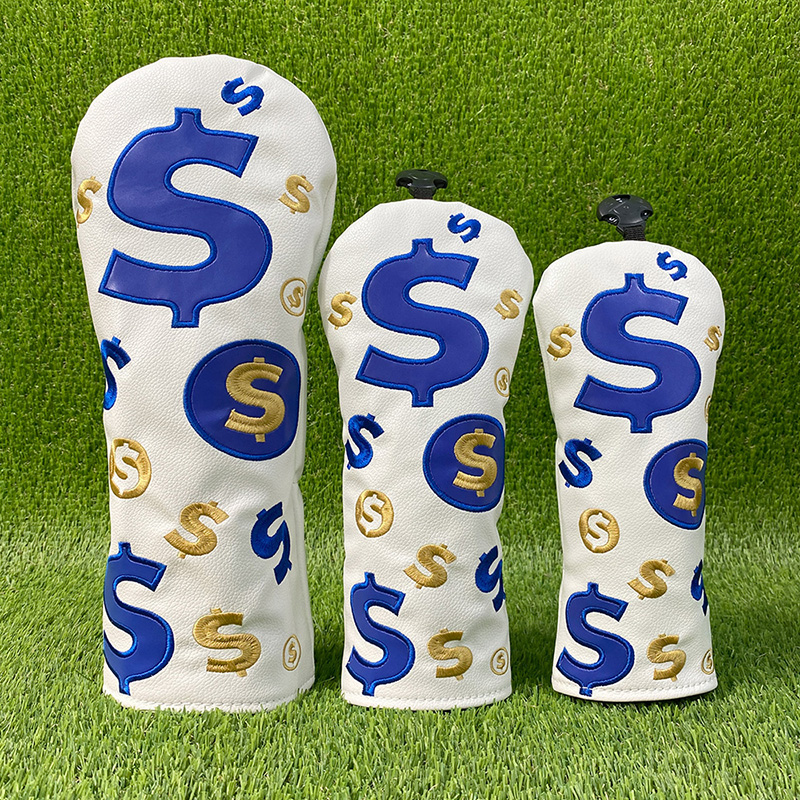 Embroidery Free Pattern - Golf Simplicity Stickmuster Driver-Schutzhüllen Fairway Wood-Schutzhüllen