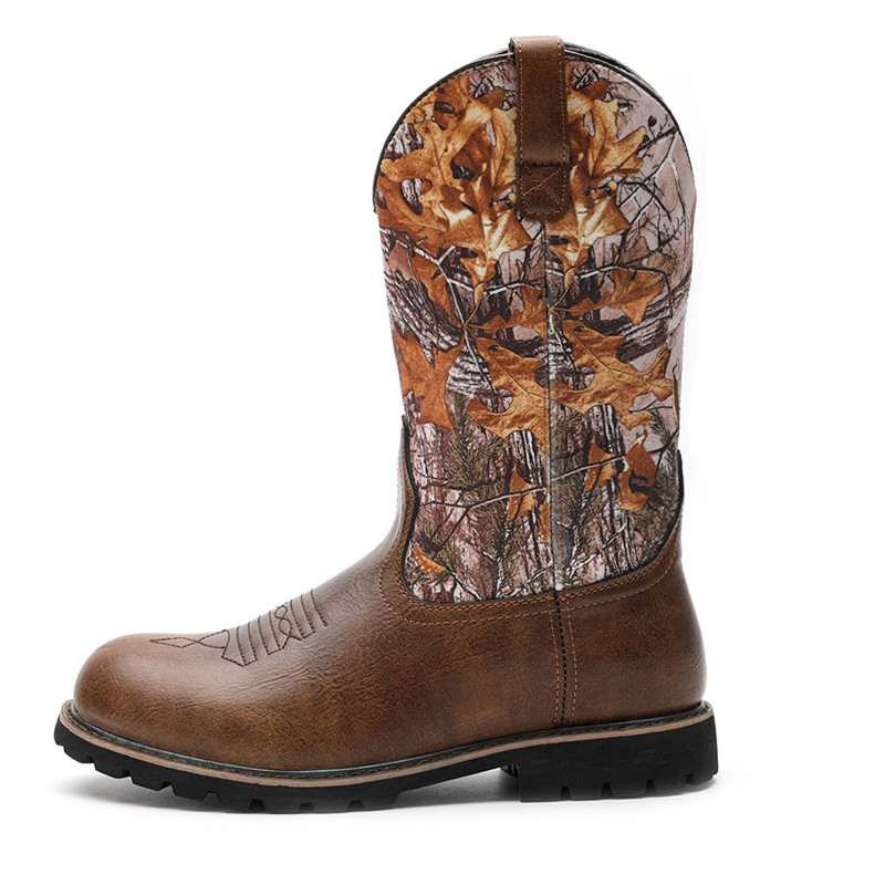 Embroidery Yes - Große Größe 48 Herrenstiefel Klassische handgefertigte