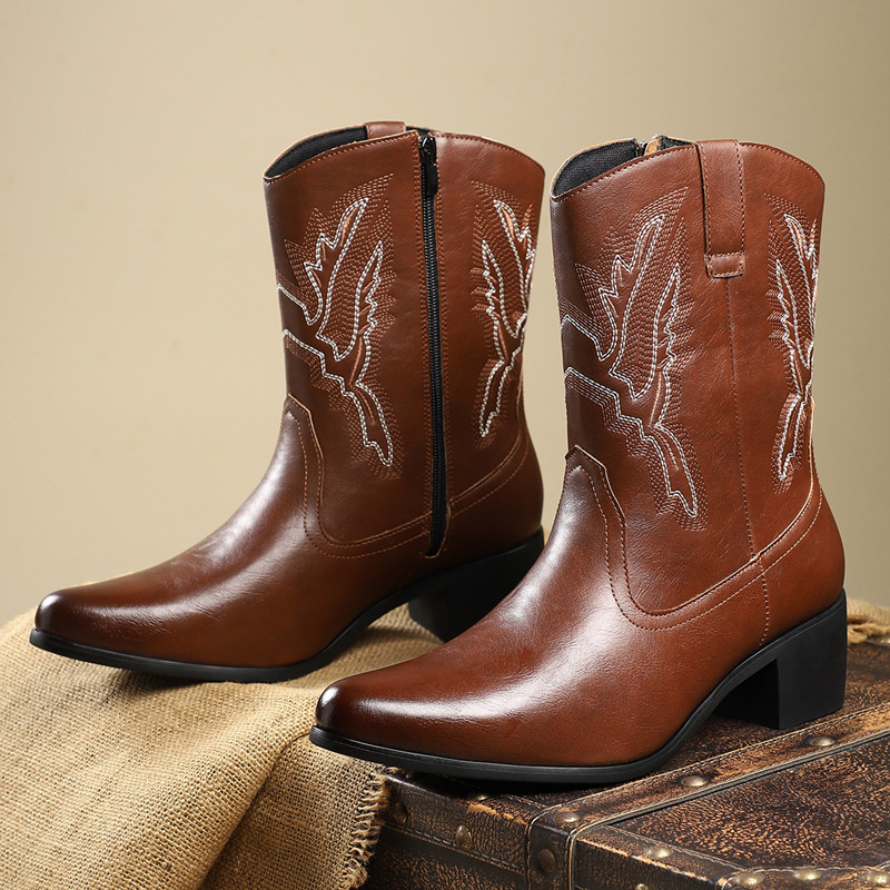 Embroidery Yes - 2026 Männer klassische Retro Western Cowboy