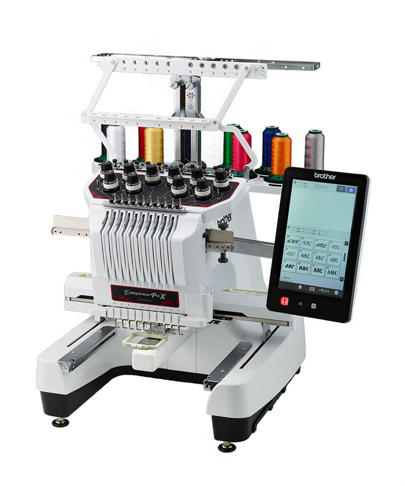Embroidery Hooping - Original Brother Entrepreneur Pro X PR1050X