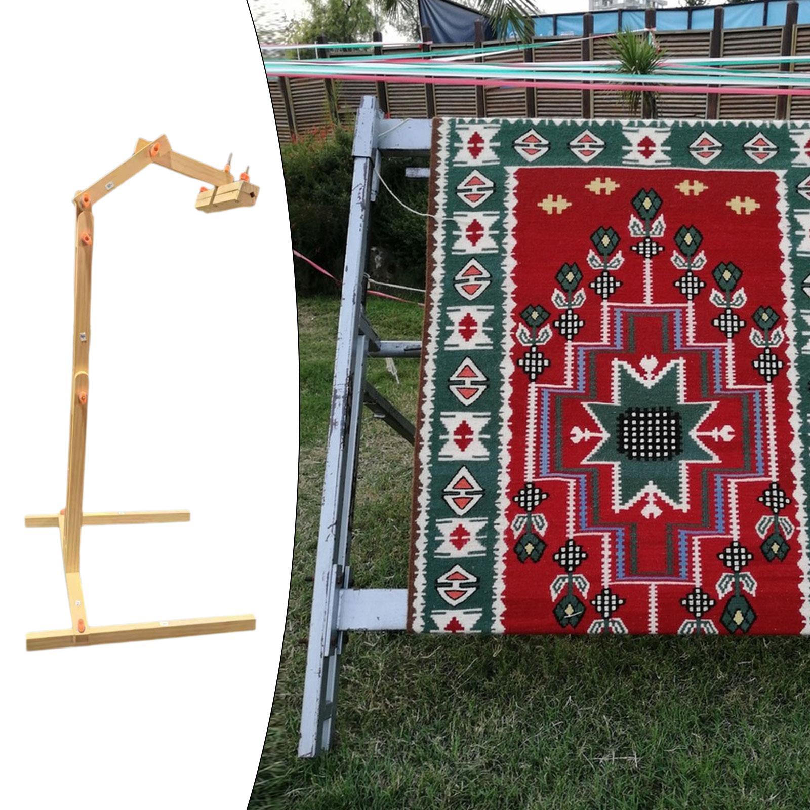 Embroidery Hoop Stand - Kreuzstichständer, höhenverstellbar, zum Nähen, Basteln, Holz,