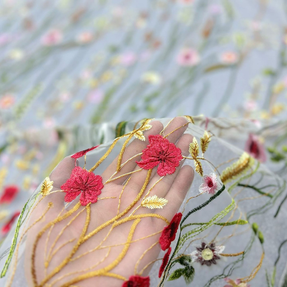 Gestickter Wasserpflanzen-Spit – Embroidery Abaya Bewertung und Preis