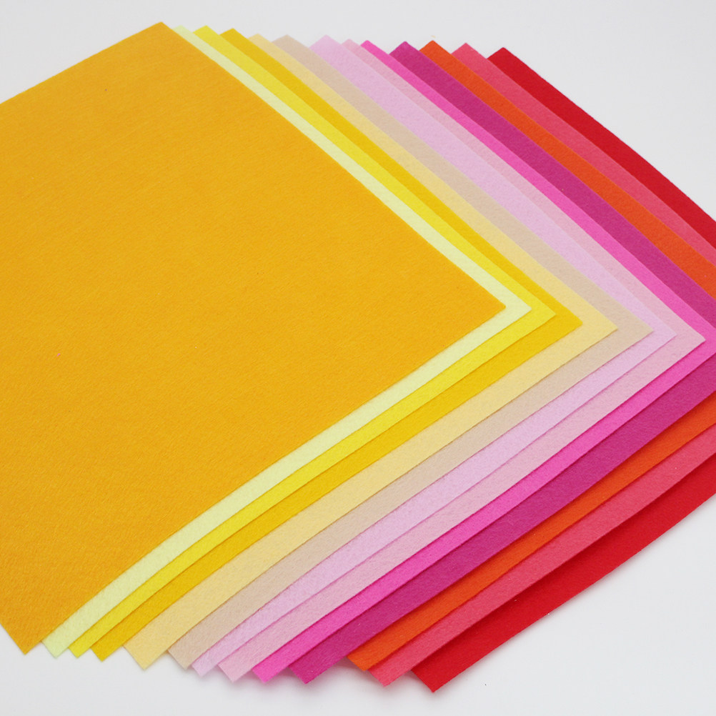 40 Stück farbige Bastelfilzsto – Felt Sheet Wool Bewertung und Preis