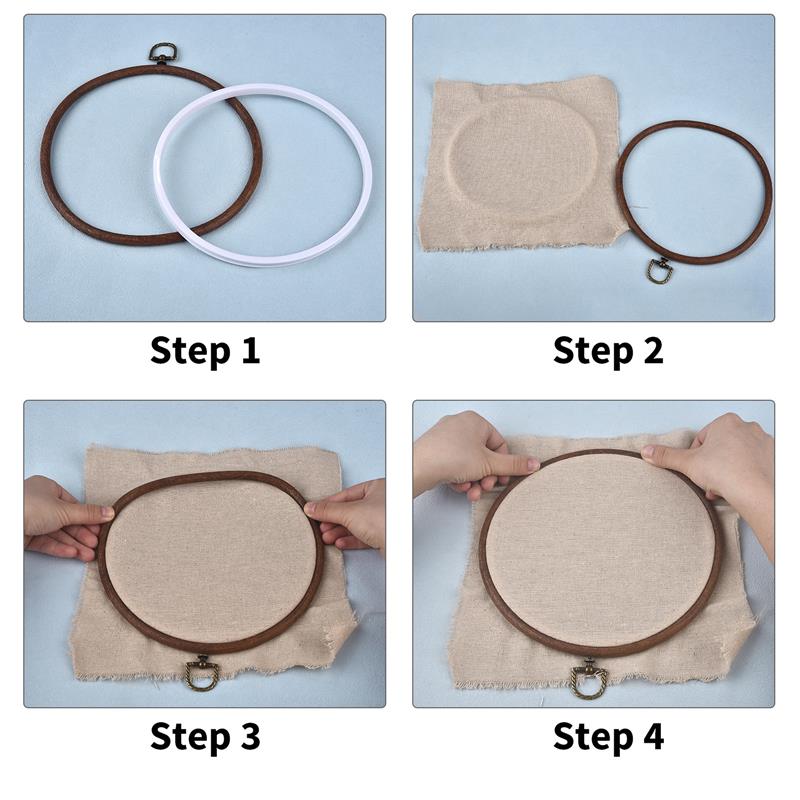 Runde Oval Holz Farbe Stickere – Stitch Marker Ring Bewertung und Preis