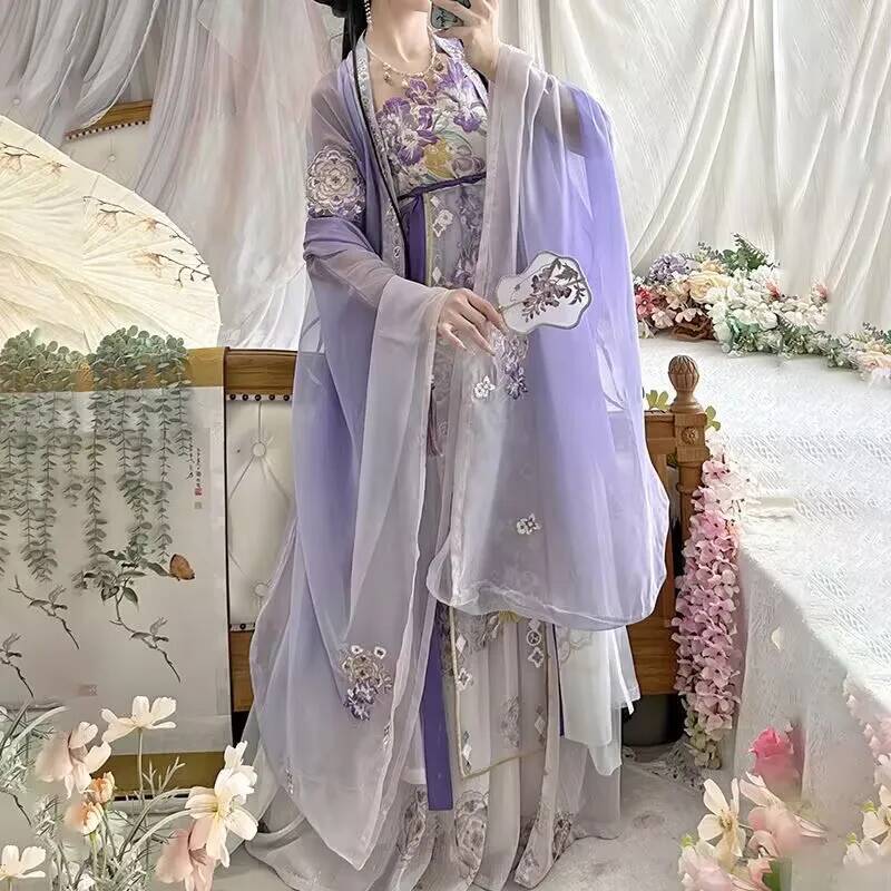 Hanfu-Kleid für Damen, chinesi – Embroidery Abaya Bewertung und Preis