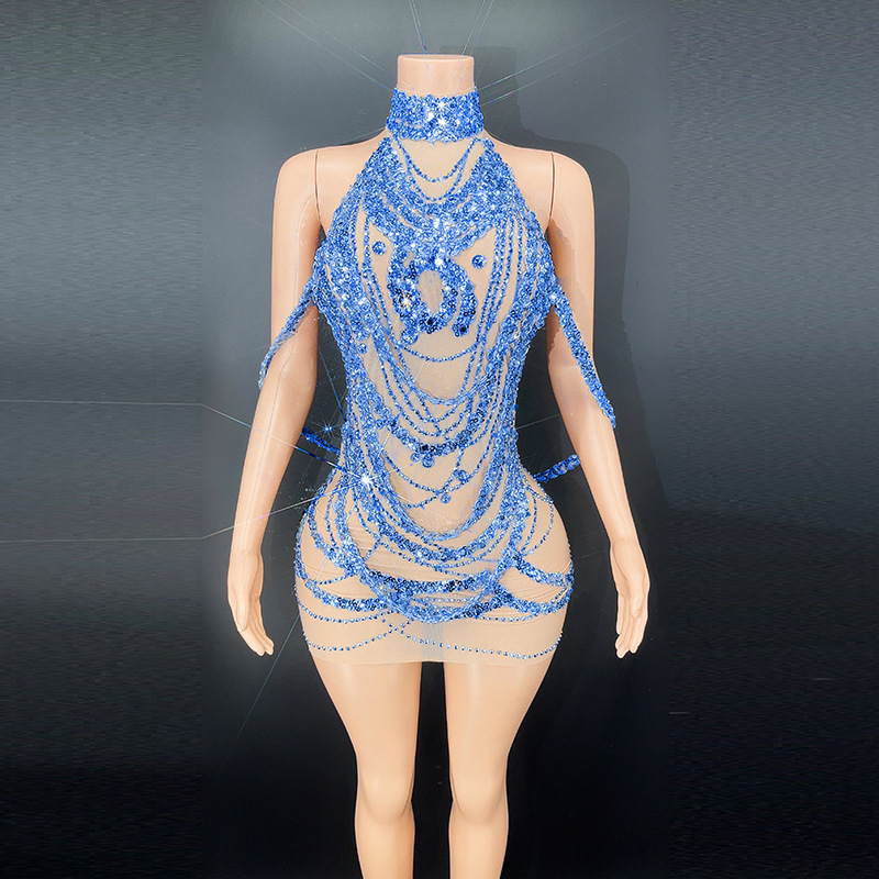Sexy funkelnde silberne Ballkl – Embroidery Beads Bewertung und Preis