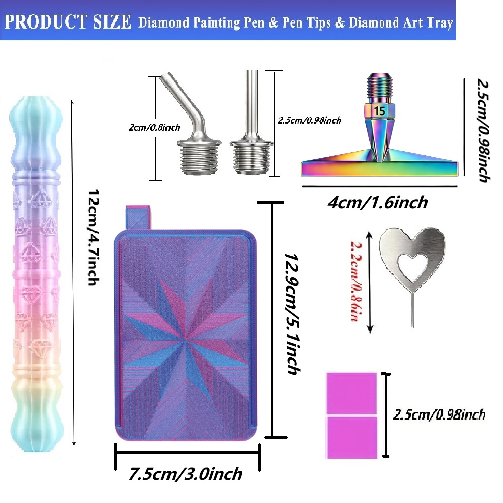 3D-Diamantmuster-Punktierstift – Embroidery Details Bewertung und Preis