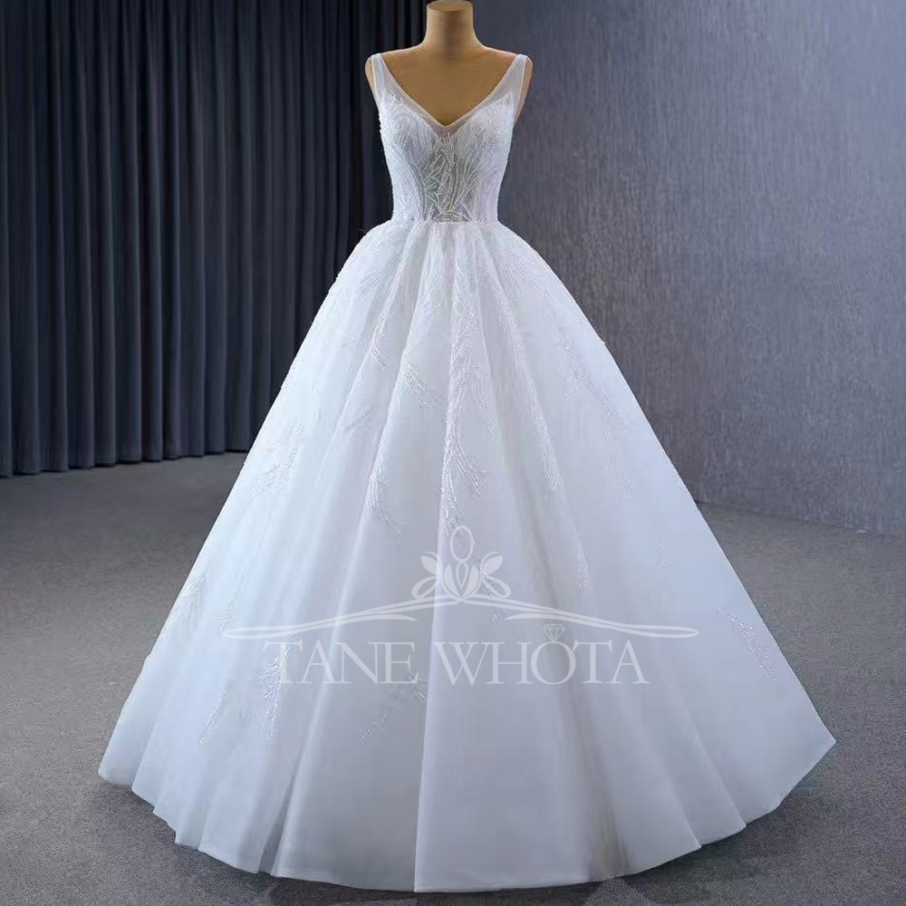 Kristall-Pailletten-Brautkleid – Embroidery Beads Bewertung und Preis