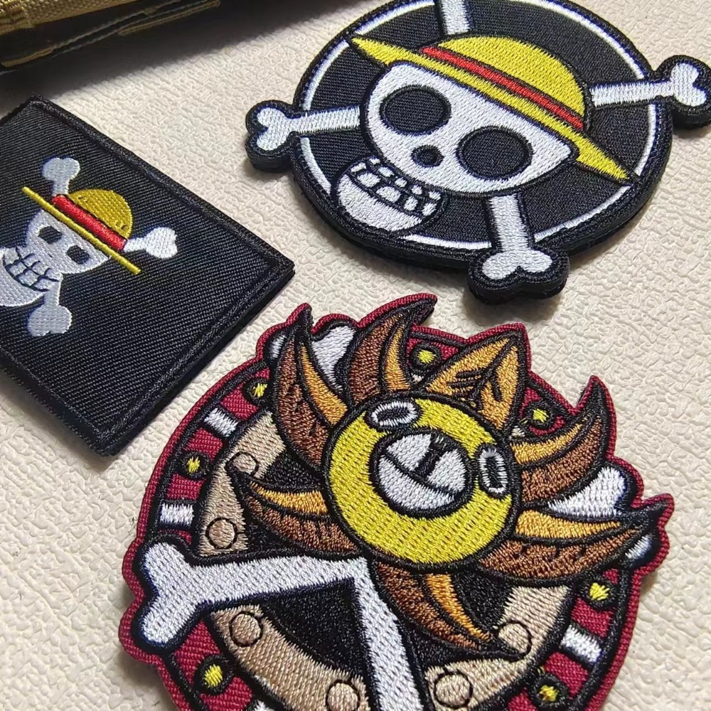 One Piece Cartoon Ärmel-Aufnäh – Embroidery Patches Bewertung und Preis