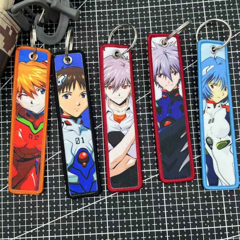 Evangelion Schlüsselanhänger,  – Embroidery Keychain Bewertung und Preis