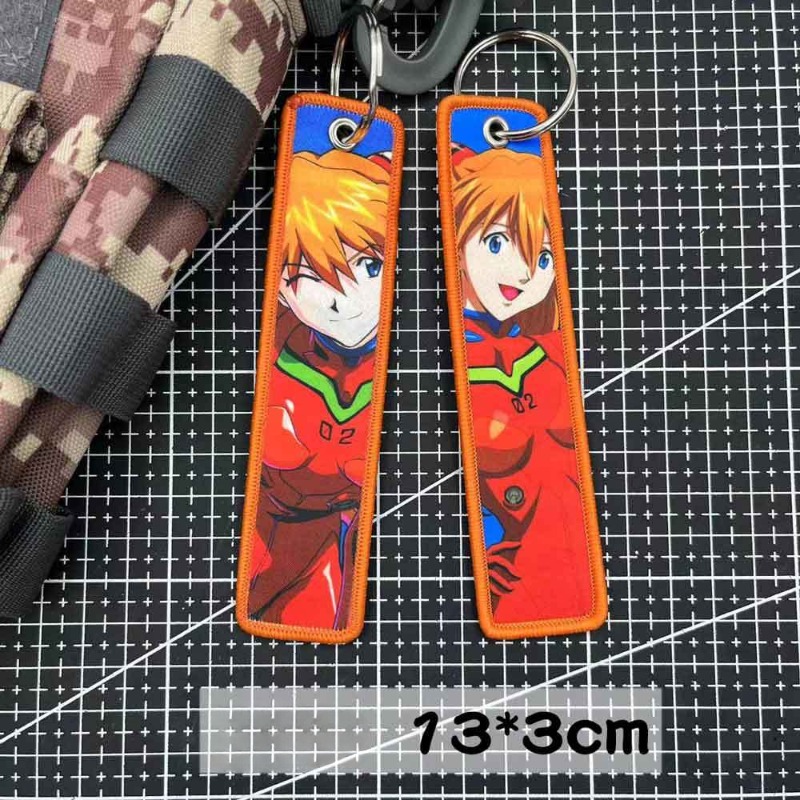 Evangelion Schlüsselanhänger,  – Embroidery Keychain Bewertung und Preis