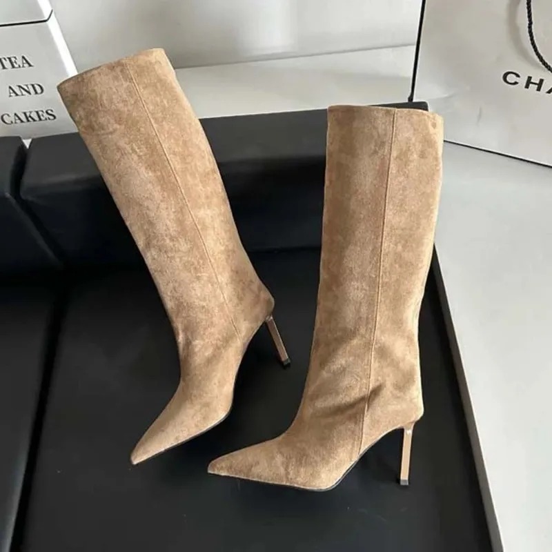Luxus Frauen Lange Stiefel Mod – Embroidery Yes Bewertung und Preis