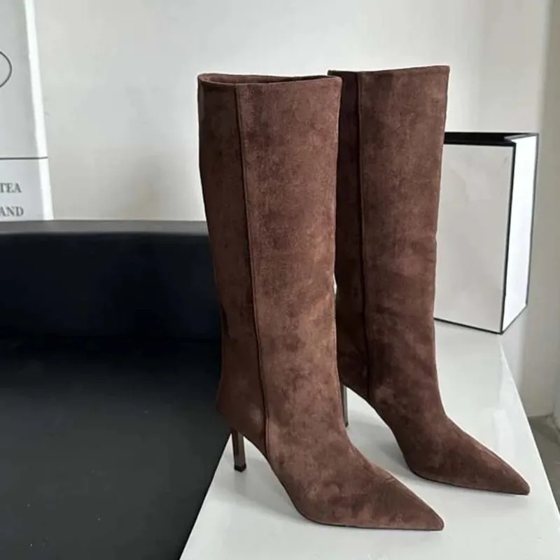 Luxus Frauen Lange Stiefel Mod – Embroidery Yes Bewertung und Preis