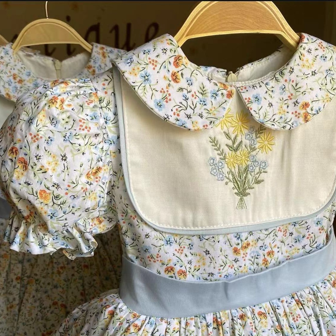 0-12Y Baby Mädchen Sommer Blum – Embroidery Yellow Dress Bewertung und Preis
