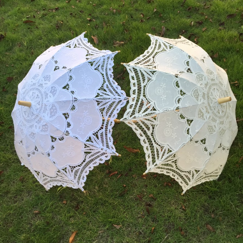 Neuer Vintage-Spitzenschirm, h – Embroidery Wedding Bewertung und Preis