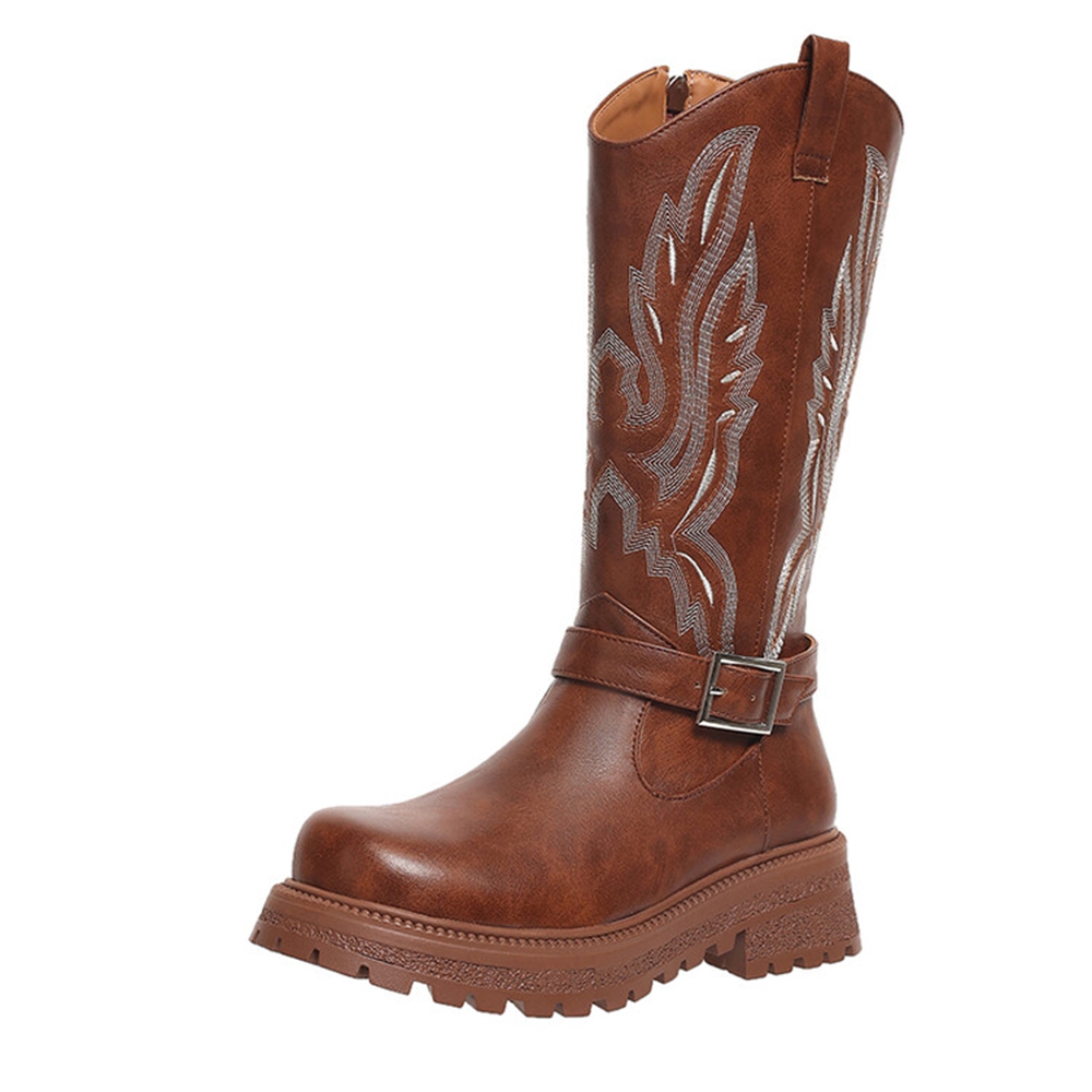 Kniehohe Stiefel für Damen, di – Embroidery Yes Bewertung und Preis