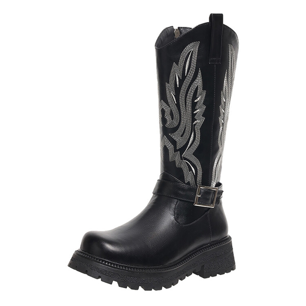 Kniehohe Stiefel für Damen, di – Embroidery Yes Bewertung und Preis