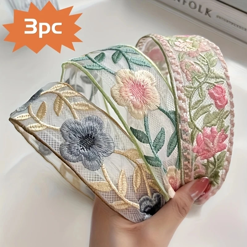 1/3 Stück elegantes Chiffon-St – Embroidery Hooping Bewertung und Preis