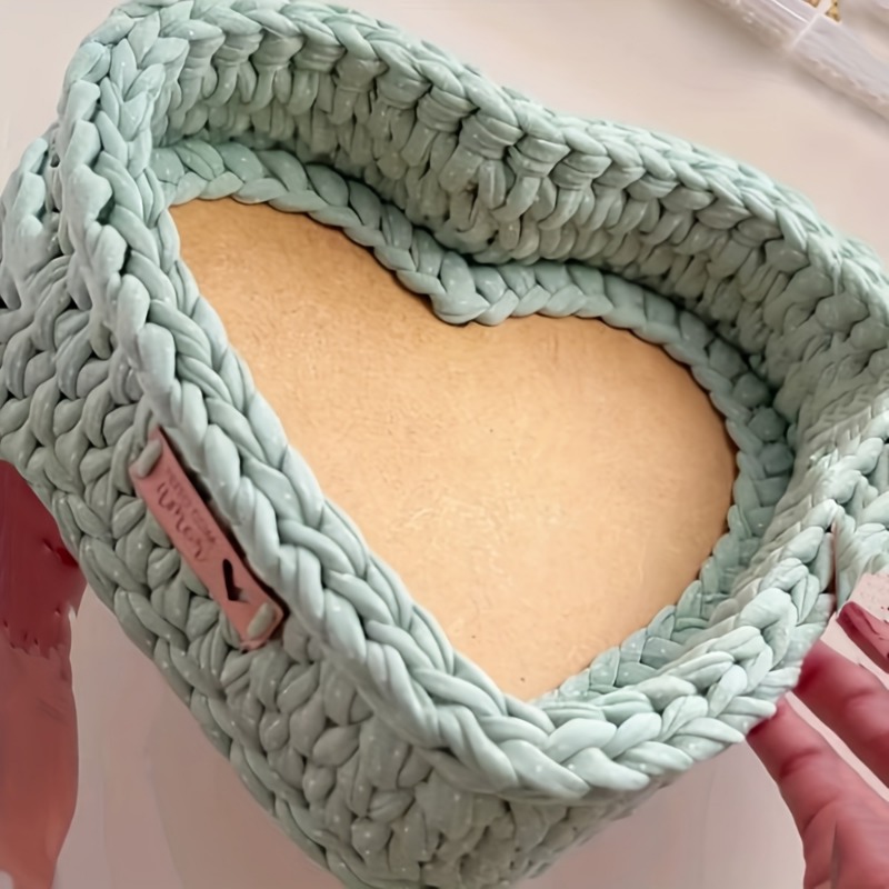 3er-Set Herzförmige Häkelkorb- – Embroidery Hooping Bewertung und Preis