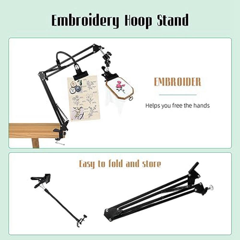 Stickrahmenständer: 360° Verst – Embroidery Hoop Stand Bewertung und Preis