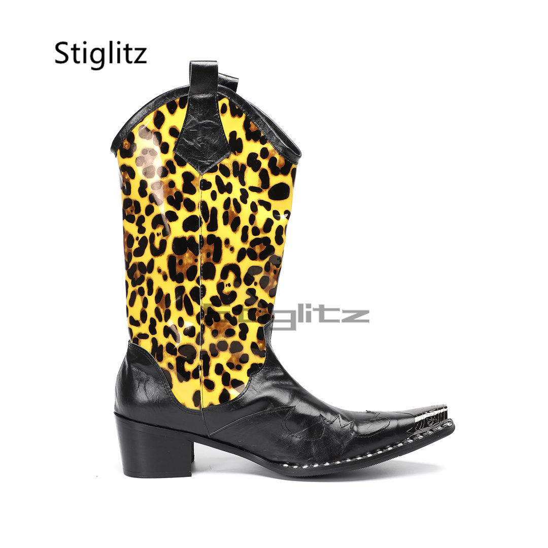 Herren-Reitstiefel mit Leopard – Embroidery Yes Bewertung und Preis