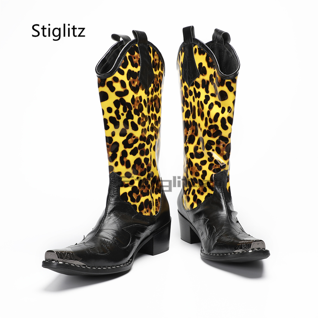 Herren-Reitstiefel mit Leopard – Embroidery Yes Bewertung und Preis