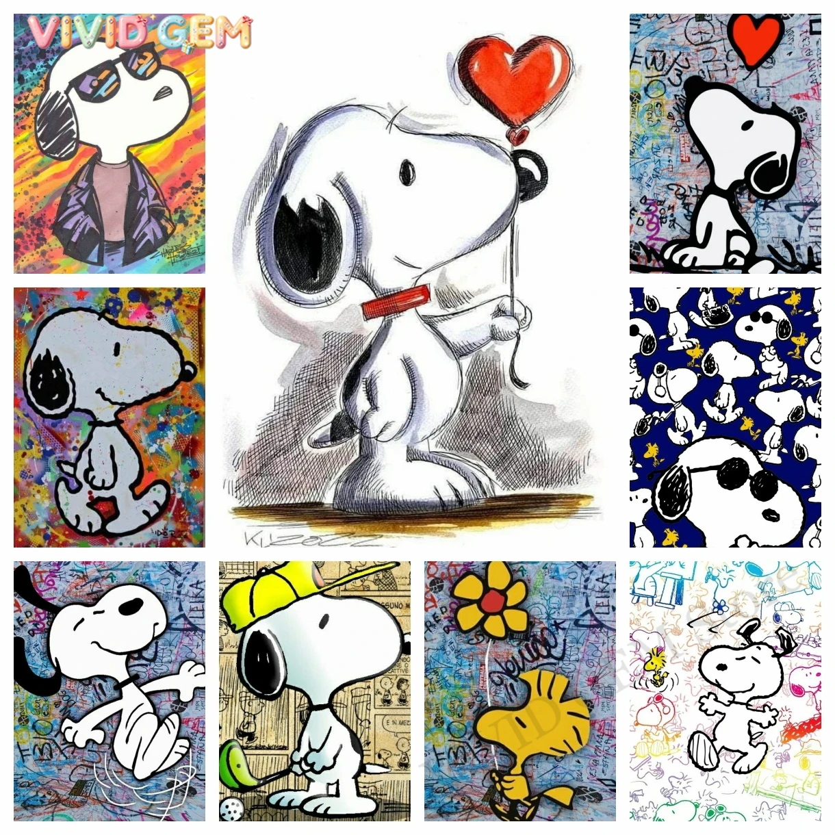 VIVID GEM Kawaii Graffiti Snoo – Embroidery Free Pattern Bewertung und Preis