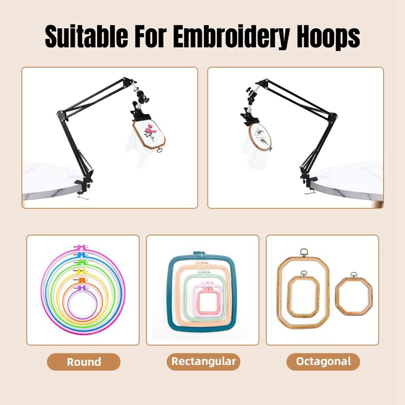 Stickrahmen-Kreuzstich-Ständer – Embroidery Hoop Stand Bewertung und Preis