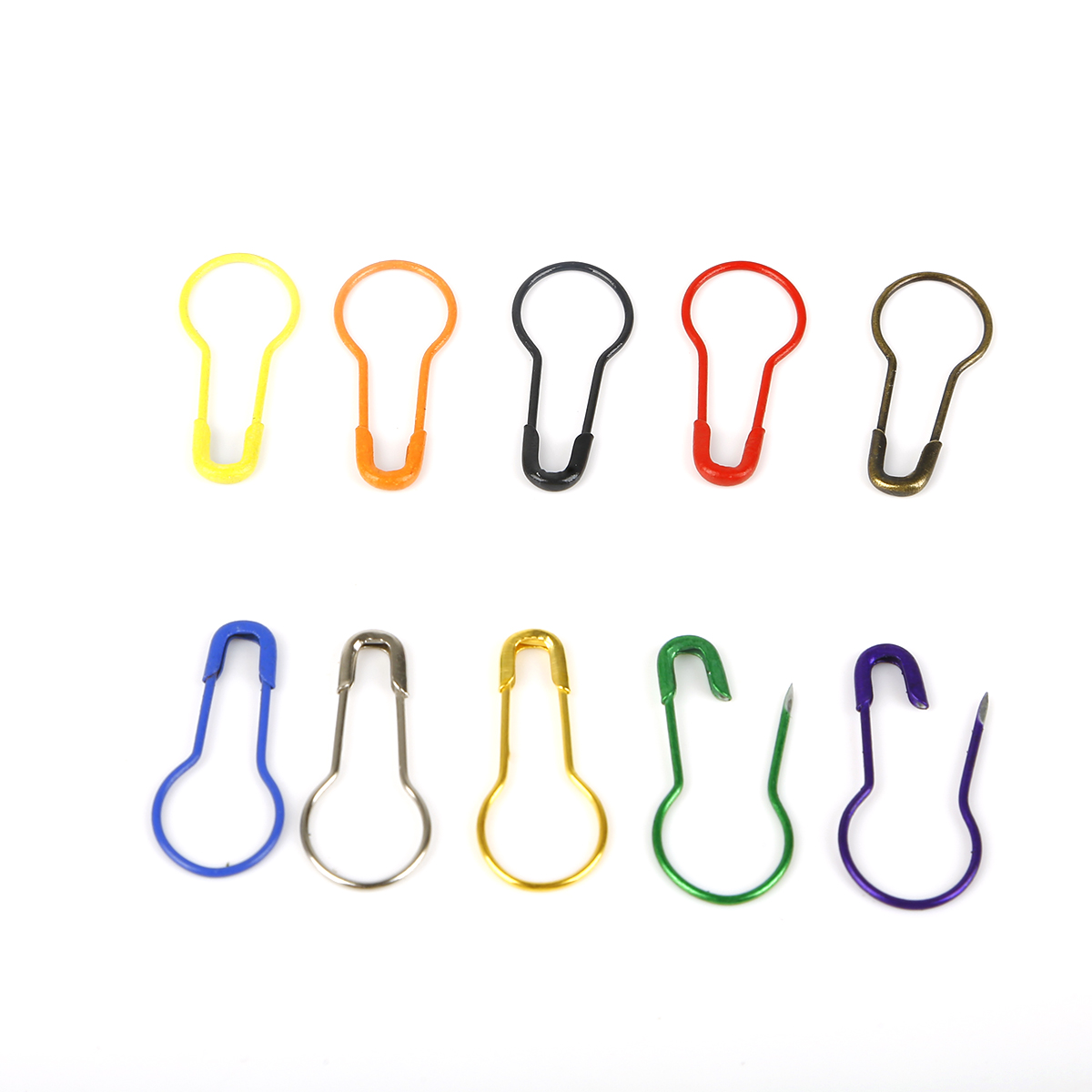 100 Stück/Set Bunte Strick- un – Stitch Marker Ring Bewertung und Preis