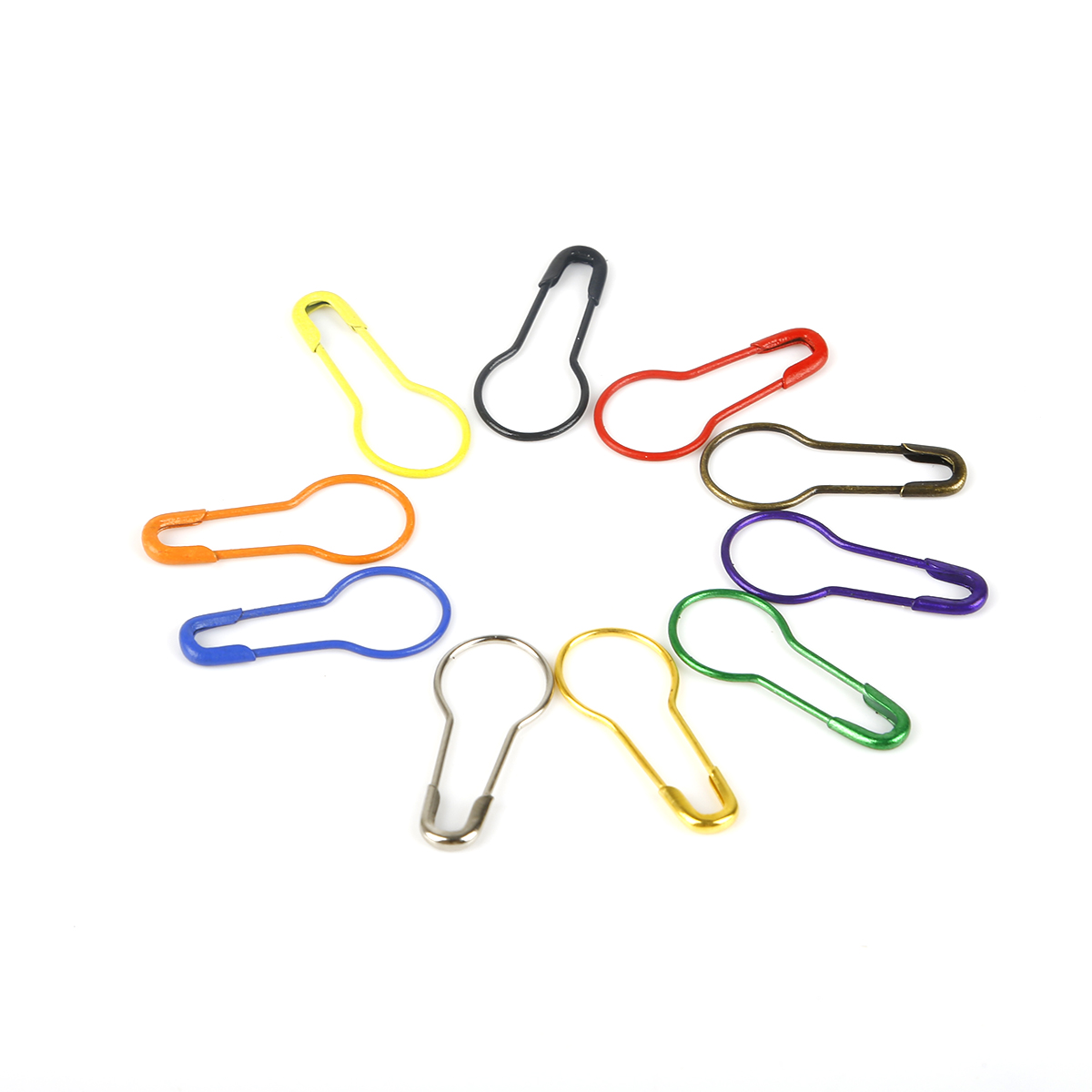 100 Stück/Set Bunte Strick- un – Stitch Marker Ring Bewertung und Preis