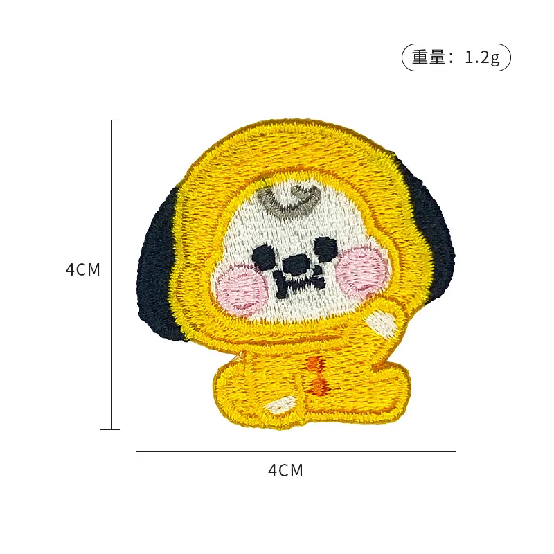 LINE FRIENDS BT21 Alle Charakt – Embroidery Patches Bewertung und Preis