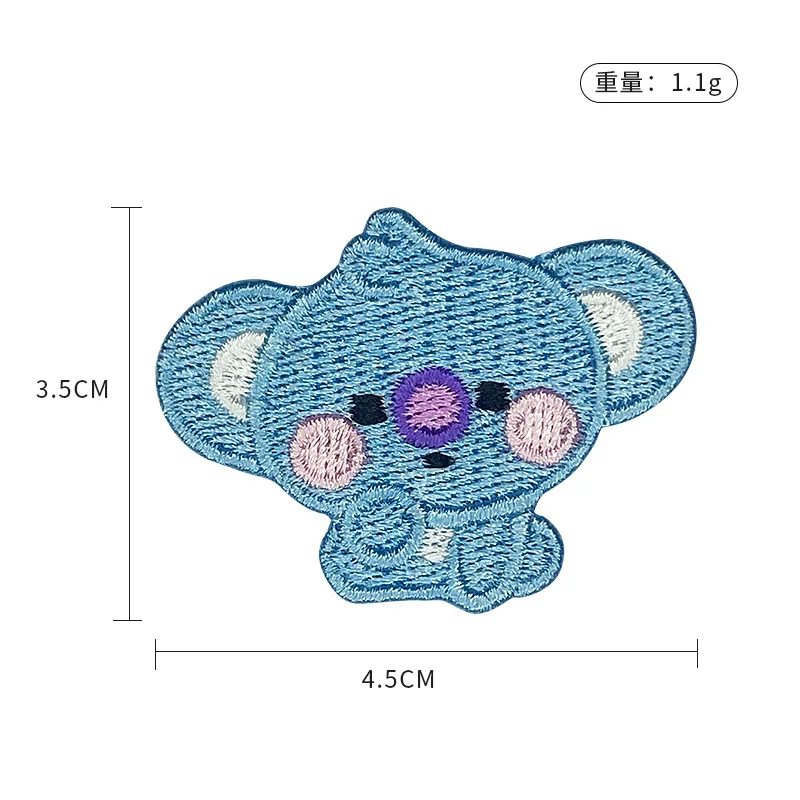 LINE FRIENDS BT21 Alle Charakt – Embroidery Patches Bewertung und Preis